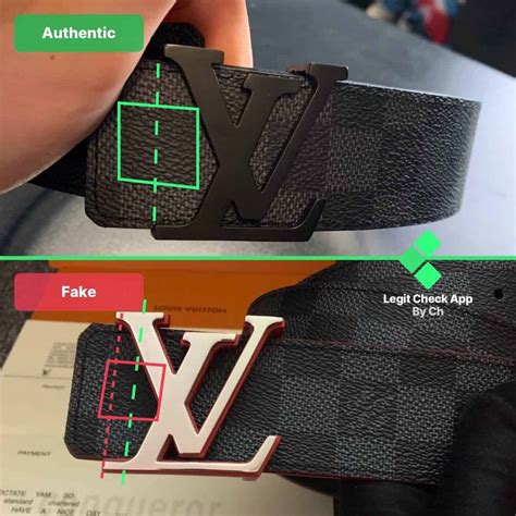 fake louis vuitton belt with receipt|real louis vuitton damier belt.